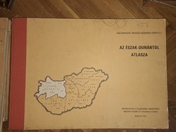 Planning and economic districts of Hungary, North Transdanubia extra copy 930 1974