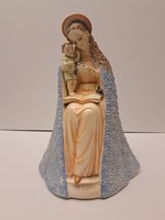 GYÖNYÖRŰ, HATALMAS! 30cm Antik TMK1-es Hummel "Flower Madonna" 10/3 legnagyobb méret porcelán figura