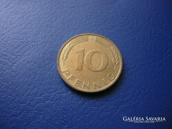 Germany 10 pfennig 1991 a