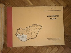Magyarország tervezési-gazdasági körzetei DÉL DUNÁNTÚL  EXTRA 930-PÉLDÁNY 1974