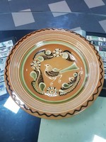 Ceramic wall plate