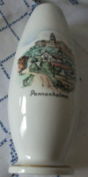 Pannonhalmi emlékváza Aquincum porcelán váza
