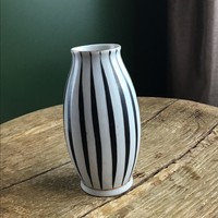 Old Hólloháza small porcelain vase