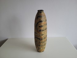 Retro huge 52 cm ceramic floor vase old large size mid century boots margit vase