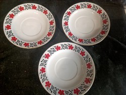 3 db kalocsai tányérka