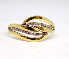 Köves arany gyűrű (ZAL-Au118617)