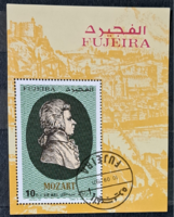 Mozart bélyeg blokk B/9/1