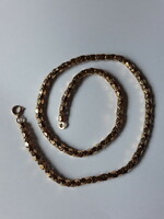 Beautiful, women's, gold necklace, 18 carat, vintage, 15g.