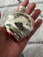 Régi üveg csavart karácsonyfadísz