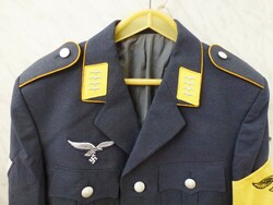 Luftwaffe 2.vh. Náci német katonai repülős zubbony (zakó.) Szép állapotban.