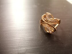 Új női goldfilled csodás gyűrű !