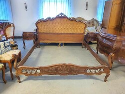 Baroque bed frame, also with bed frame