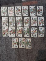 Old tarok card