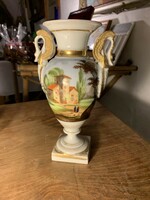 Empire vase with scene