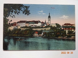 Régi képeslap: Písek (Csehország), 1920