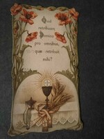 Antique prayer card, holy image