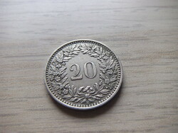 20 Rappen 1950 Switzerland