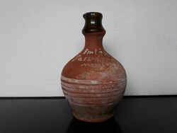 Antique holy water buchujór ceramic jug from Iron Castle