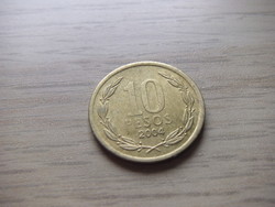 10 Peso 2004  Chile