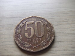50 Peso 1982  Chile