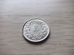 5 Rappen 1969 Switzerland