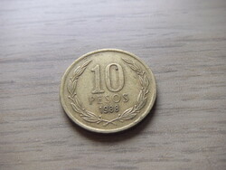 10 Pesos 1988 Chile