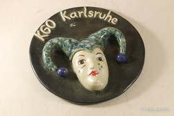 Antique karlsruhe decorative plate - bowl - wall plate - wall plate