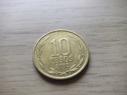 10 Peso 2012  Chile
