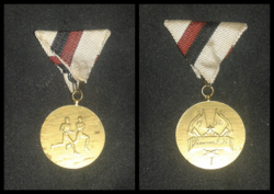Rákosi kor sport érem/kitüntetés 1952 ( eredeti szalaggal )