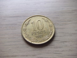 10 Pesos 1993 Chile