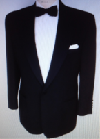Tuxedo - lanvin paris - made in usa - black - size 54