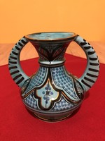 Ceramic two-handled vase
