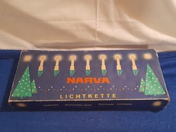Full retro karácsonyfa égő eredeti dobozában MŰKÖDIK