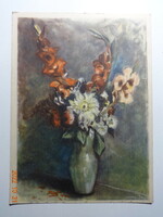 Old postal clean painting postcard - akad. Maliarka Matilda Cechova.