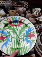 Telkibánya festett Antik tányér gyűjteményből nagyobb méret