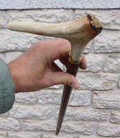 Sètapàlca, sètapàlca antler bone head hunter style dagger stick sword boar.,