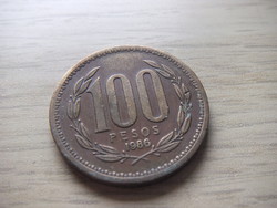 100 Peso 1986  Chile