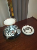 Raven 's house / jurcsák lászló set - vase and ashtray in one