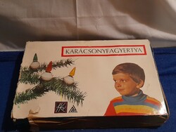 HUF 1 full retro Christmas tree burner in original Hungarian box