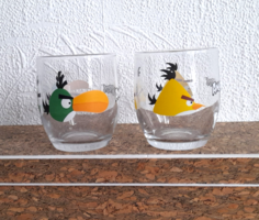 Angry Birds gyűjthető kakaókrémes üveg pohár 2 db
