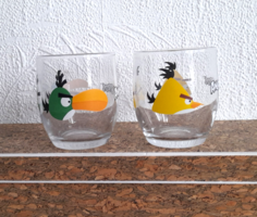 Angry Birds gyűjthető üveg pohár 2 db