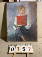 Duray T. 1937 jelzéssel olaj, vászon festmény, 90 x 76 cm-es. 0157