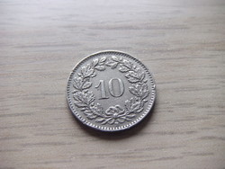 10 Rappen 1961 Switzerland
