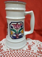 Alföldi tulip pattern porcelain jug