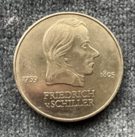 Friedrich v. Schiller DDR 20 Mark 1972 - NDK emlékpénz
