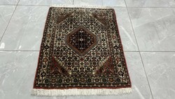 3468 Iranian Iron Bidjar Hand Knotted Woolen Persian Carpet 70x90cm Free Courier