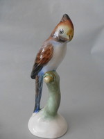 Bodrogkeresztúr parrot figurine