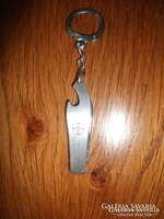 For collectors! Old key ring with knife, unused