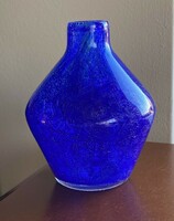 Karcagi fátyolüveg váza