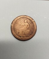 Great Britain 1797. 1 p Cu 